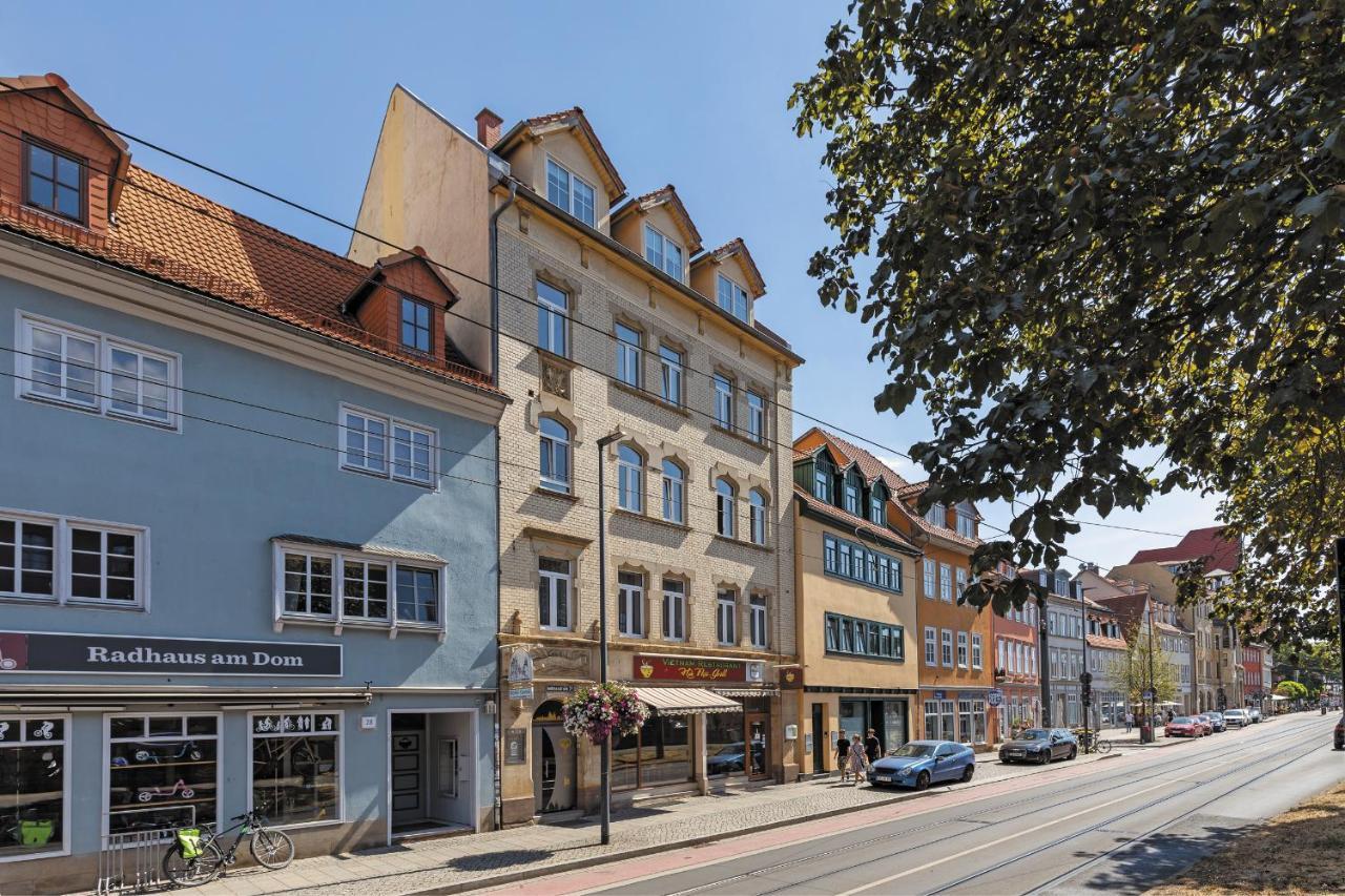 Hotel Garni " Am Domplatz" Erfurt Exterior foto